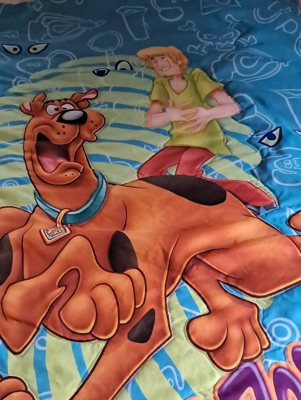 Vintage Scooby Doo & Shaggy Twin Quilted & Reversible Kids